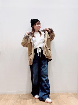 umechiさん（骨格ナチュラル・レディース・150cm）の秋コーディネート