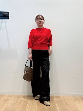 「アイテム（バレエシューズ）」を使った、umechiさん（レディース・150cm）の秋コーディネート