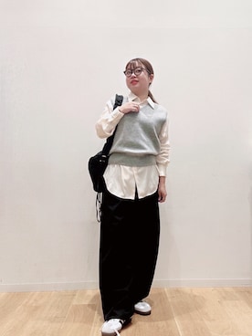 「RODE SKO（ロデスコ）のアイテム」を使った、umechiさん（レディース・150cm）の秋コーディネート