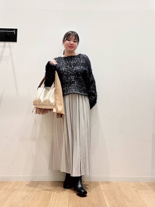 セール】ラメミックスシャギーニット（ニット/セーター）｜URBAN