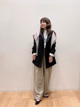 umechiさん(レディース・150cm)の冬コーディネート