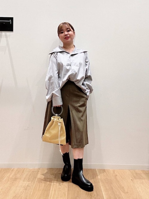 セール】square collar blouse（シャツ/ブラウス）｜LAATO