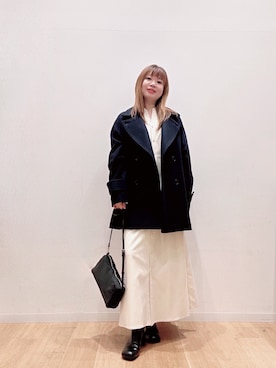 「アイテム（その他アウター）」を使った、umechiさん（レディース・150cm）の秋コーディネート