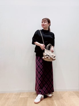 umechiさん（骨格ナチュラル・レディース・150cm）の秋コーディネート