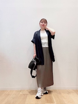 「アイテム（その他アウター）」を使った、umechizuさん（レディース・150cm）の夏コーディネート