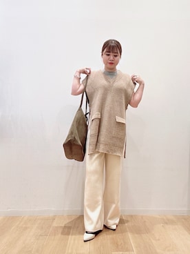 「URBAN RESEARCH（アーバンリサーチ）のアイテム」を使った、umechiさん（レディース・150cm）の秋コーディネート