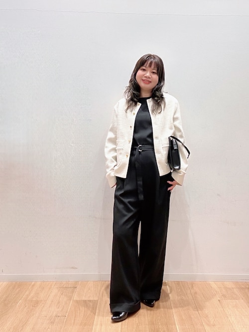 ノーカラーツイードジャケット（ノーカラージャケット）｜URBAN