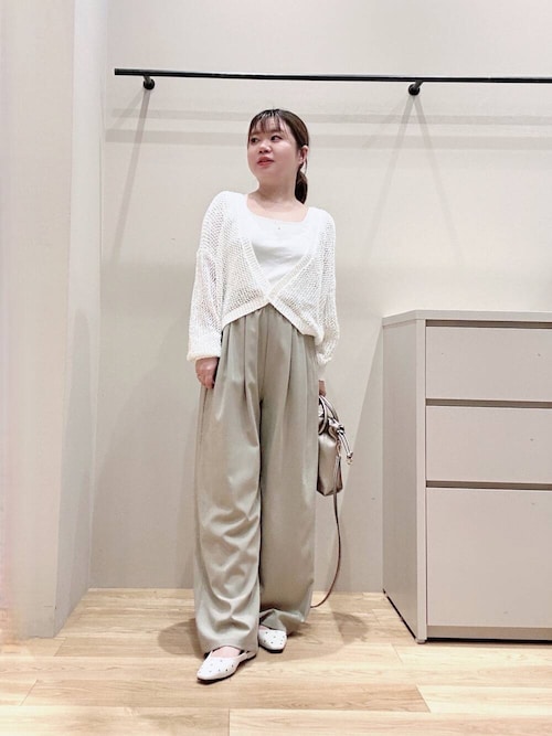 セール】透かし柄2WAYニットカーディガン（カーディガン/ボレロ