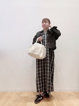 「RODE SKO（ロデスコ）のアイテム」を使った、umechiさん（レディース・150cm）の夏コーディネート