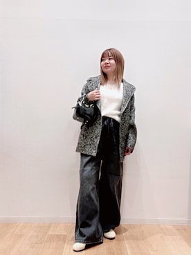 「アイテム（その他アウター）」を使った、umechiさん（レディース・150cm）の秋コーディネート