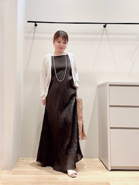 「URBAN RESEARCH（アーバンリサーチ）のアイテム（ワンピース）」を使った、umechizuさん（レディース・150cm）の夏コーディネート