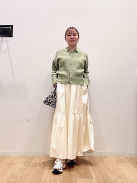 「ASICS（アシックス）のASICS　GEL-KAYANO 14（スニーカー）」を使った、umechiさん（レディース・150cm）の秋コーディネート