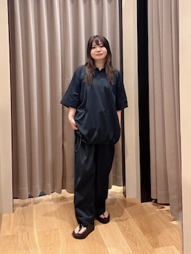 「OOFOS(ウーフォス)のアイテム」を使った、umechiさん(レディース・150cm)の春コーディネート