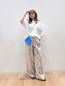 「かぐれ（カグレ）のアイテム」を使った、umechiさん（レディース・150cm）の夏コーディネート