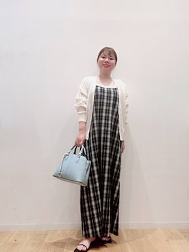 「URBAN RESEARCH（アーバンリサーチ）のアイテム（タンクトップ）」を使った、umechiさん（レディース・150cm）の夏コーディネート