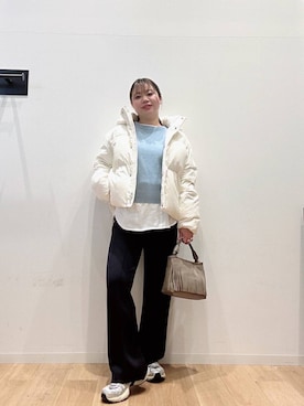 「イエベ春」｜umechiさん（レディース・150cm）の冬コーディネート