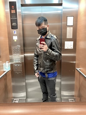 「CHAPS（チャップス）のアイテム（パンツ）」を使った、Spirit  Xさん（メンズ・178cm）の夏コーディネート