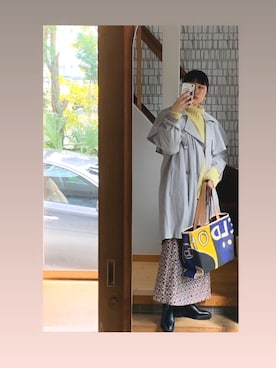 「WEEKDAY（ウィークデイ）のアイテム」を使った、yasuka0823さん（レディース・157cm）の春コーディネート
