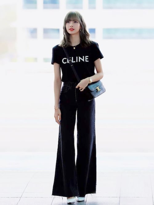 CELINE ブラック Tシャツ 楽天市場】セリーヌ CELINE クルーネックTシャツ ブラック