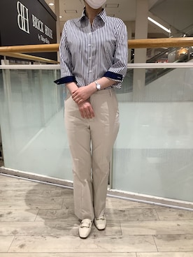 BRICK HOUSE by Tokyo Shirts 博多ゆめタウン店さん(レディース・160cm)の春コーディネート