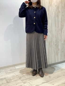 「ブリックハウス」｜BRICK HOUSE by Tokyo Shirts 博多ゆめタウン店さん（レディース・151cm）の冬コーディネート