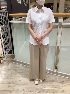 BRICK HOUSE by Tokyo Shirts 博多ゆめタウン店さん（レディース・160cm）の春コーディネート