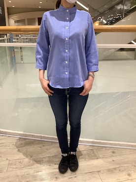 BRICK HOUSE by Tokyo Shirts 博多ゆめタウン店さん（レディース・160cm）の春コーディネート