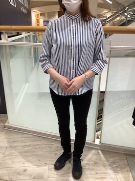 BRICK HOUSE by Tokyo Shirts 博多ゆめタウン店さん（レディース・158cm）の春コーディネート