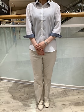 BRICK HOUSE by Tokyo Shirts 博多ゆめタウン店さん(レディース・160cm)の夏コーディネート