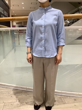BRICK HOUSE by Tokyo Shirts 博多ゆめタウン店さん（レディース・160cm）の春コーディネート
