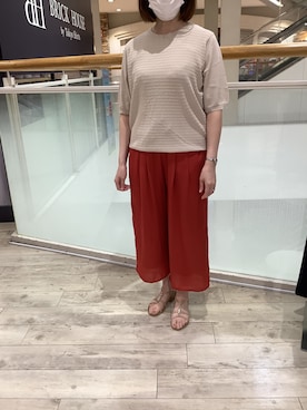 BRICK HOUSE by Tokyo Shirts 博多ゆめタウン店さん(レディース・158cm)の夏コーディネート