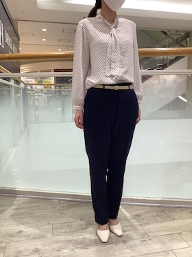 BRICK HOUSE by Tokyo Shirts 博多ゆめタウン店さん（レディース・160cm）の秋コーディネート