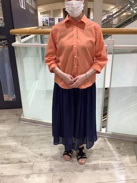 BRICK HOUSE by Tokyo Shirts 博多ゆめタウン店さん（レディース・158cm）の夏コーディネート
