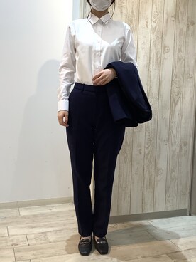 BRICK HOUSE by Tokyo Shirts 博多ゆめタウン店さん（レディース・160cm）の秋コーディネート