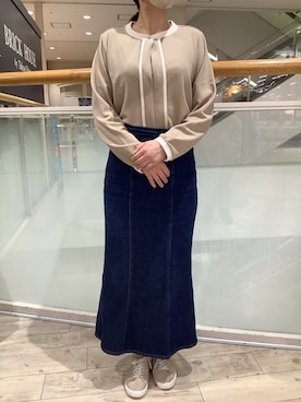 BRICK HOUSE by Tokyo Shirts 博多ゆめタウン店さん（レディース・160cm）の秋コーディネート