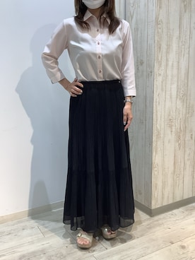 「レディース」｜BRICK HOUSE by Tokyo Shirts 博多ゆめタウン店さん（レディース・152cm）の夏コーディネート