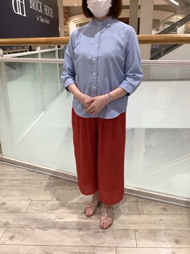 BRICK HOUSE by Tokyo Shirts 博多ゆめタウン店さん（レディース・158cm）の夏コーディネート