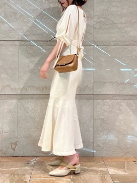 「dazzlin（ダズリン）のアイテム（アクセサリー）」を使った、ami さん（レディース・158cm）の春コーディネート