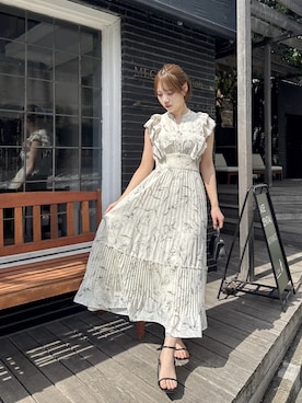 「dazzlin（ダズリン）のアイテム」を使った、ami さん（骨格ウェーブ・レディース・158cm）の夏コーディネート