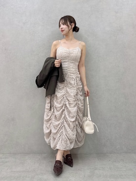 「dazzlin（ダズリン）のアイテム（ジャケット/アウター）」を使った、ami さん（骨格ウェーブ・レディース・158cm）の冬コーディネート
