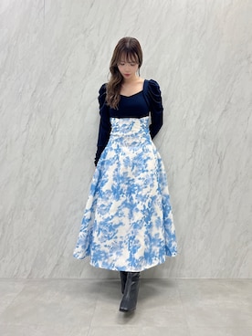 「着痩せコーデ」｜「アイテム（ワンピース/ドレス）」を使った、ami さん（レディース・158cm）の秋コーディネート