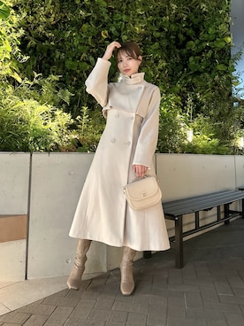 「dazzlin（ダズリン）のアイテム（その他アウター）」を使った、ami さん（レディース・158cm）の夏コーディネート