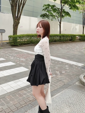 「dazzlin（ダズリン）のアイテム」を使った、ami さん（骨格ウェーブ・レディース・158cm）の春コーディネート