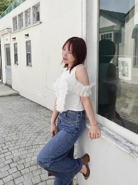 「dazzlin（ダズリン）のアイテム」を使った、ami さん（骨格ウェーブ・レディース・158cm）の春コーディネート