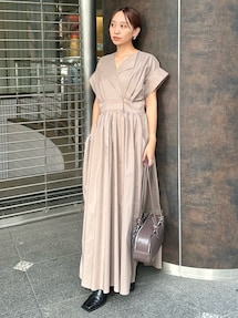 ELENDEEK ワンピース OPEN COLLAR SHIRT OP : ZOZOTOWN Yahoo!店