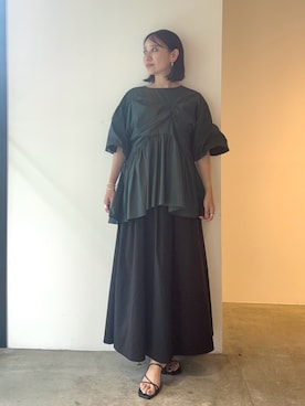 「ELENDEEK」｜「アイテム（アクセサリー）」を使った、azusaさん（レディース・153cm）の夏コーディネート
