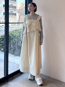 FRILL DRAPE COCOON OP｜エレンディーク（ELENDEEK