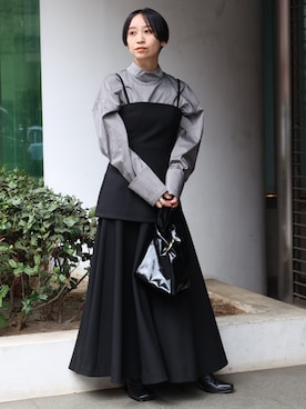 azusaさん（レディース・153cm）の春コーディネート