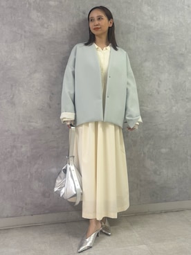 azusaさん（レディース・156cm）の冬コーディネート