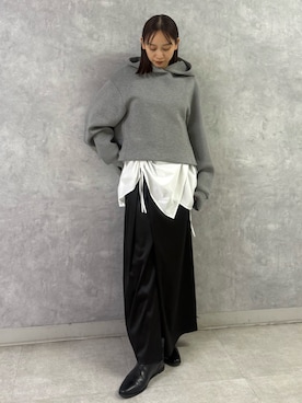 azusaさん（レディース・156cm）の冬コーディネート